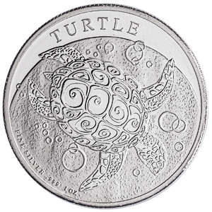 2016 1 oz Niue Silver Hawksbill Turtle (Pre-Owned in Good Condition)