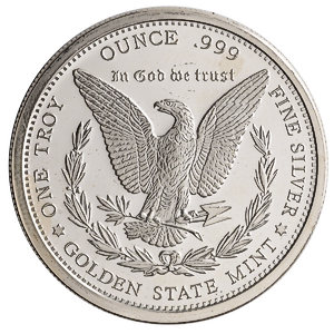 1 oz Morgan Silver Bullion Round (Pre-Owned in Good Condition)