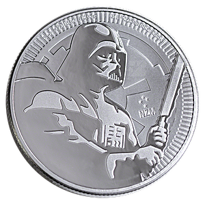 2020 1 oz Niue Darth Vader Silver Coin (Pre-Owned in Good Condition)