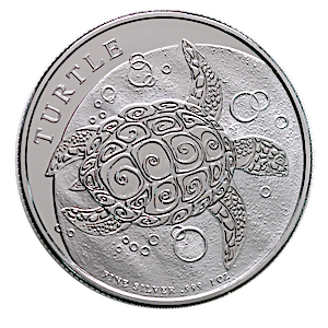 2016 1 oz Niue Silver Hawksbill Turtle Bullion Coin