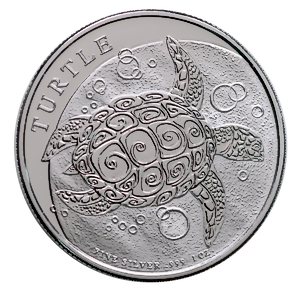 2016 1 oz Niue Silver Hawksbill Turtle Bullion Coin