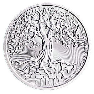 2022 1 oz Niue Silver Tree of Life Bullion Coin (Pre-Owned in Good Condition)