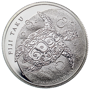 1 oz Fiji Silver Taku Bullion Coin (Various Years)