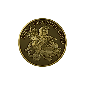 2026 1/20 oz Veravalor Mint Marianne Terrassant Le Dragon Gold Bullion Coin (Pre-Owned in Good Condition)