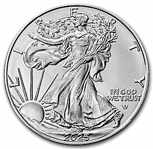 2025 1 oz American Silver Eagle Bullion Coin