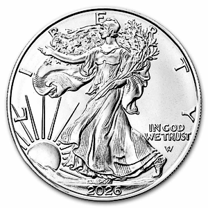 2026 1 oz American Silver Eagle Bullion Coin