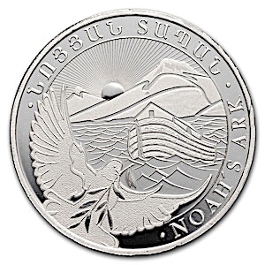 2025 1/2 oz Armenia Silver Noah's Ark Bullion Coin