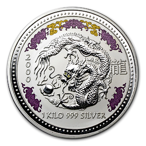 2000 1 Kilogram Australian Lunar Series 