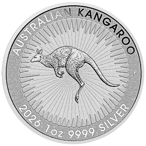 2026 1 oz Australian Silver Kangaroo Bullion Coin