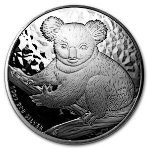 2009 10 oz Australian Silver Koala Bullion Coin