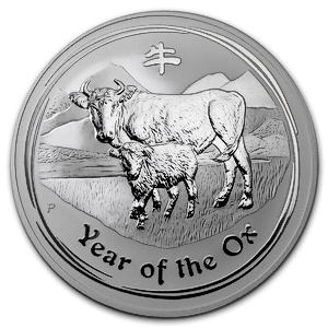 2009 10 oz Australian Lunar Series 