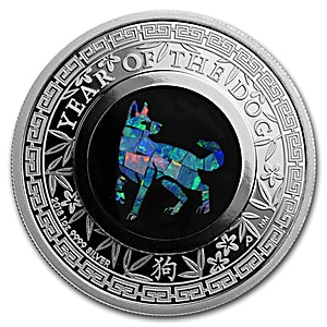 2018 1 oz Australia Opal Lunar Series 