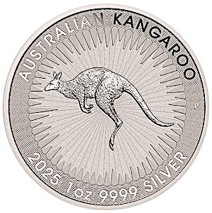 2025 1 oz Australian Silver Kangaroo Bullion Coin