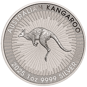 2025 1 oz Australian Silver Kangaroo Bullion Coin