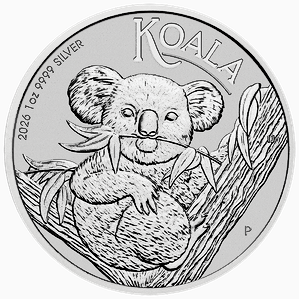 2026 1 Kilogram Australian Silver Koala Bullion Coin