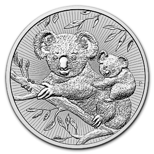 2018 2 oz Australian Silver Koala Bullion Coin