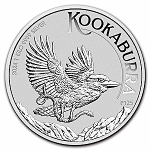 2024 1 Kilogram Australian Silver Kookaburra Bullion Coin