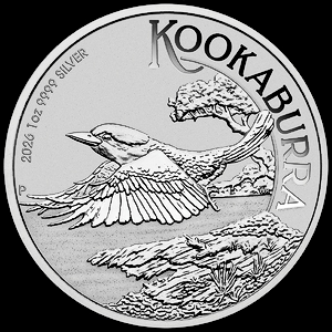 2026 1 oz Australian Silver Kookaburra Bullion Coin