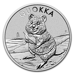 2020 1 oz Australia Quokka Silver Bullion Coin