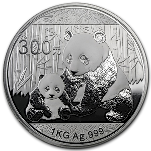 2012 1 Kilogram Chinese Silver Panda Proof Coin (Pre-Owned in Good Condition)
