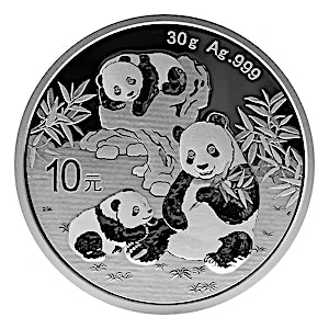 2025 30 Gram Chinese Silver Panda Bullion Coin