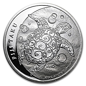 2012 1/2 oz Fiji Silver Taku Bullion Coin