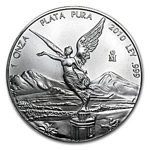 Mexican Silver Libertad 2010 - 1 oz Mexican Silver Libertad 2010 - 1 oz