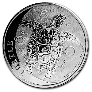 2020 1 oz Niue Silver Hawksbill Turtle Bullion Coin