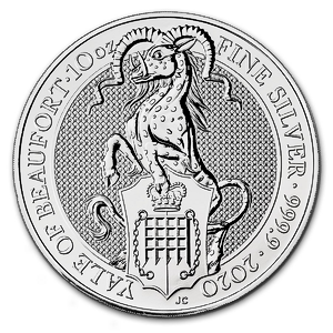 2020 10 oz United Kingdom Queen's Beast Series 