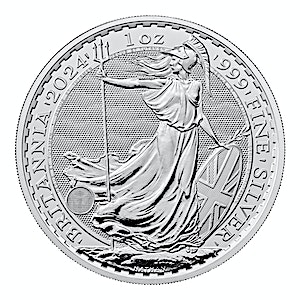 Buy 2024 1 oz United Kingdom Silver Britannia Bullion Coin