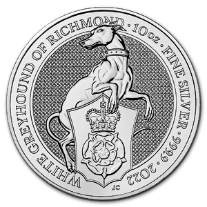 2022 10 oz United Kingdom Queen's Beast Series 