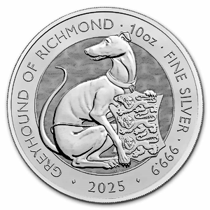 2025 10 oz United Kingdom Tudor Beasts 