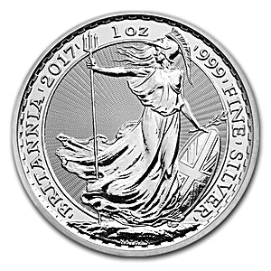 United Kingdom Silver Britannia 2017 - 1 oz United Kingdom Silver Britannia 2017 - 1 oz