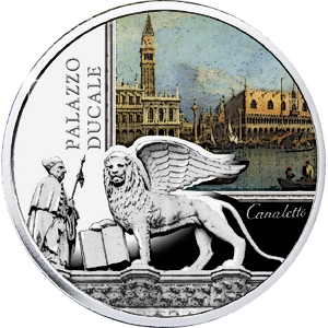 1 oz Niue Island SOS Venice End or Beginning? Doge's Palace High-Relief Silver Coin