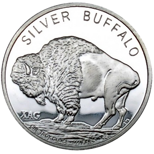 2013 1 oz XAG Intrinsic Tender Silver Bullion Round