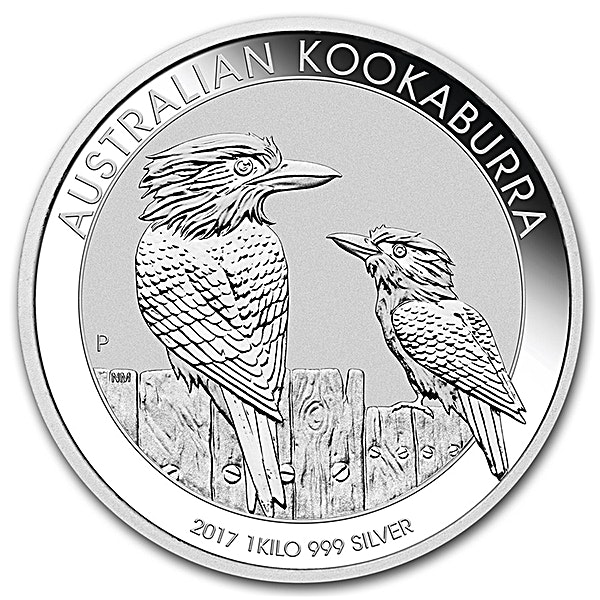 Australian Silver Kookaburra 2017 - 1 kg Australian Silver Kookaburra 2017 - 1 kg