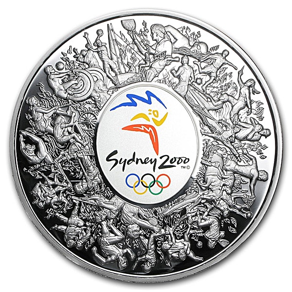 Australian Silver Olympics 2000 - 1 kg - BullionStar