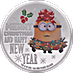 1 oz Niue Christmas Despicable Me Minion Made Seasons Greetings Silver Coin thumbnail