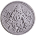 1 oz Christ is Coming Silver Bullion Round thumbnail