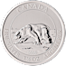 2013 1.5 oz Canadian Silver Polar Bear Bullion Coin (Pre-owned in Good Condition) thumbnail