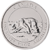 2013 1.5 oz Canadian Silver Polar Bear Bullion Coin (Pre-Owned in Good Condition) thumbnail
