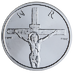 1 oz Crucifixion Silver Bullion Round thumbnail