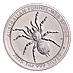 2015 1 oz Australian Silver Funnel Web Spider Bullion Coin thumbnail