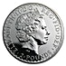 2001 1 oz United Kingdom Silver Britannia Bullion Coin (Pre-Owned in Good Condition) thumbnail
