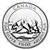 2013 1.5 oz Canadian Silver Polar Bear Bullion Coin thumbnail