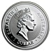 1994 1 oz Australian Silver Kookaburra Bullion Coin thumbnail