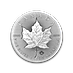 2019 1 oz Canadian Silver Incuse Maple Leaf Bullion Coin thumbnail