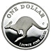 1998 1 oz Australian Silver Kangaroo Bullion Coin thumbnail