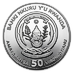 2013 1 oz Rwanda African Cheetah Silver Bullion Coin (Pre-Owned in Good Condition) thumbnail
