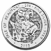 2023 2 oz United Kingdom Silver Tudor Beasts Bullion Coin - The Yale of Beaufort thumbnail